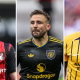 Roberto de Zerbi slumps to his knees during Tottenham Hotspur's draw at home to Leeds United