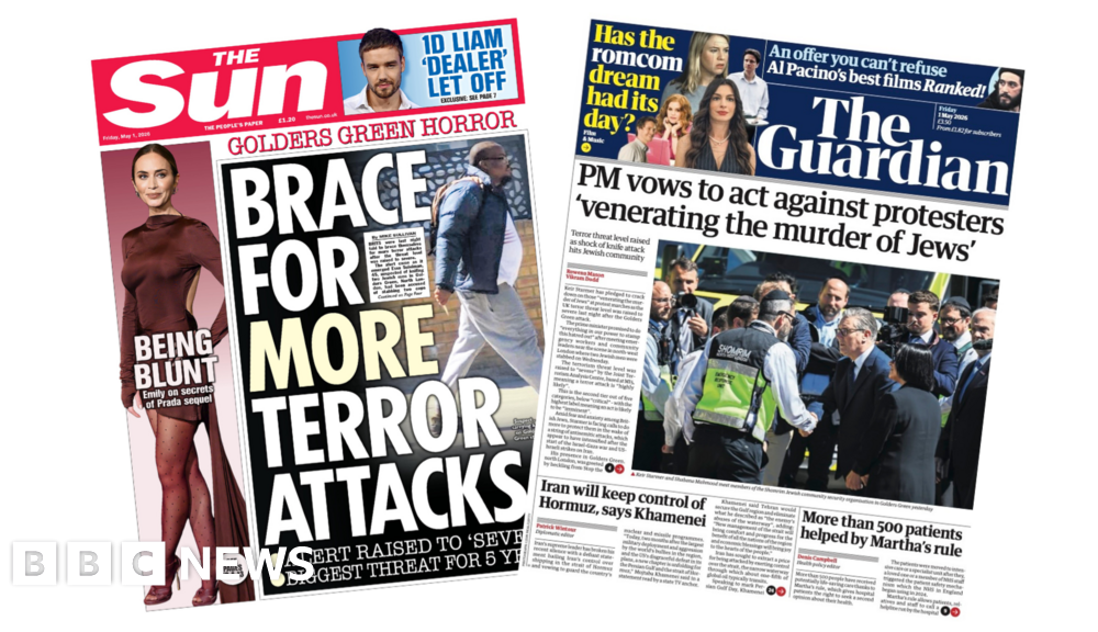 'PM vows to act' and 'An attack on all of us'