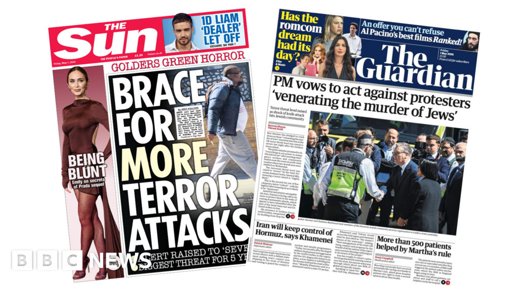'PM vows to act' and 'An attack on all of us'