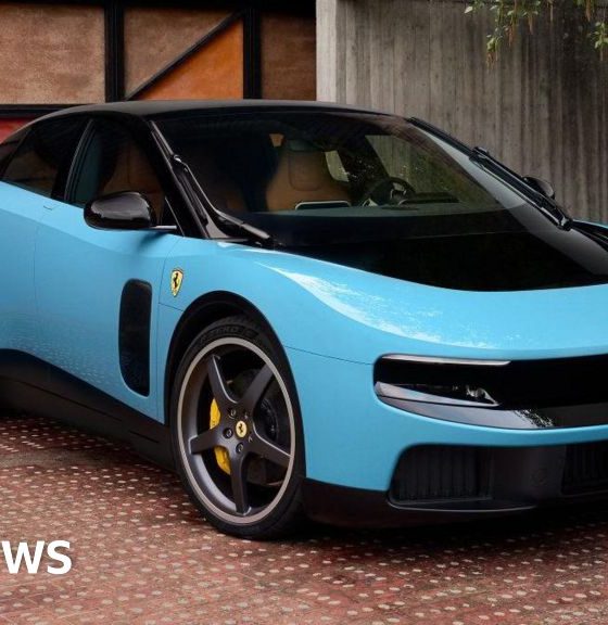Ferrari unveils first fully electric car