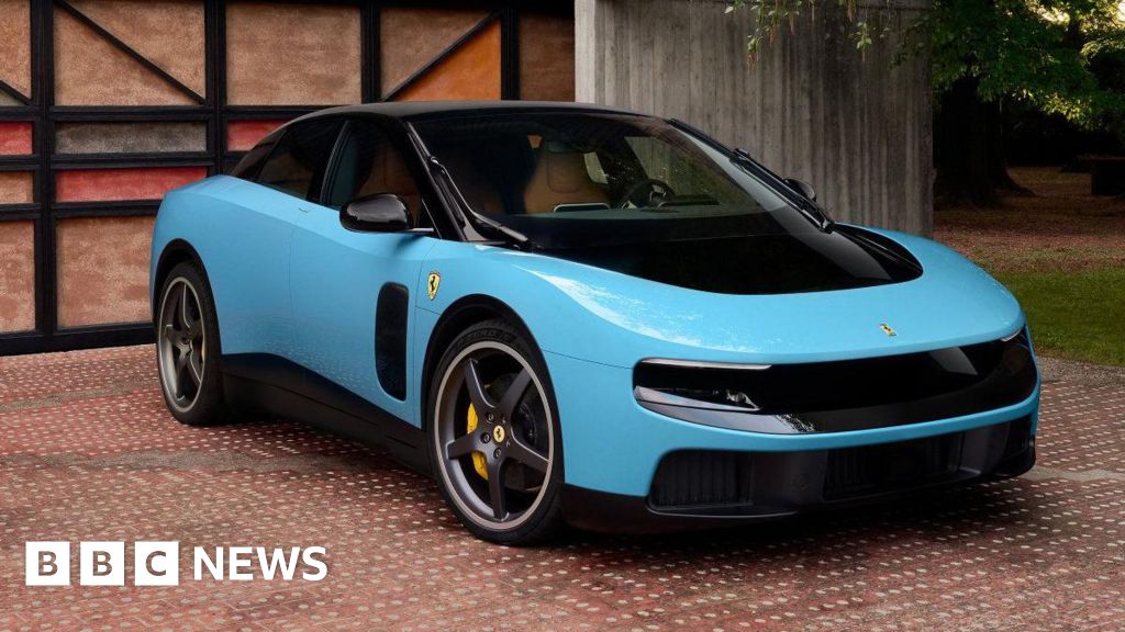 Ferrari unveils first fully electric car