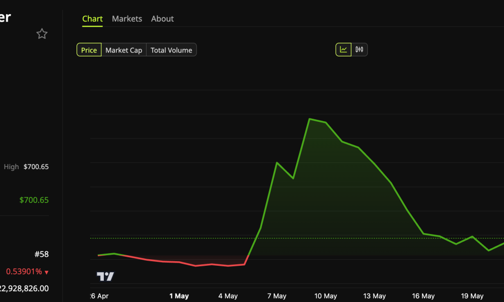 Internet Computer (ICP) Price Performance