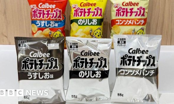 Snack giant switches to black and white packaging as Iran war hits ink supplies