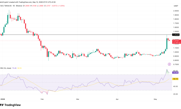 SUI Price Performance