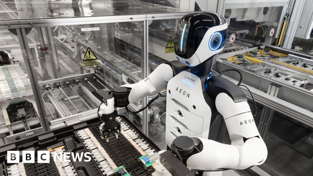 BMW says humanoid robots are the future of car production