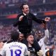 Unai Emery celebrates