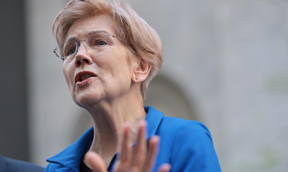 Senator Elizabeth Warren accuses U.S. regulator of approving unqualified crypto banks