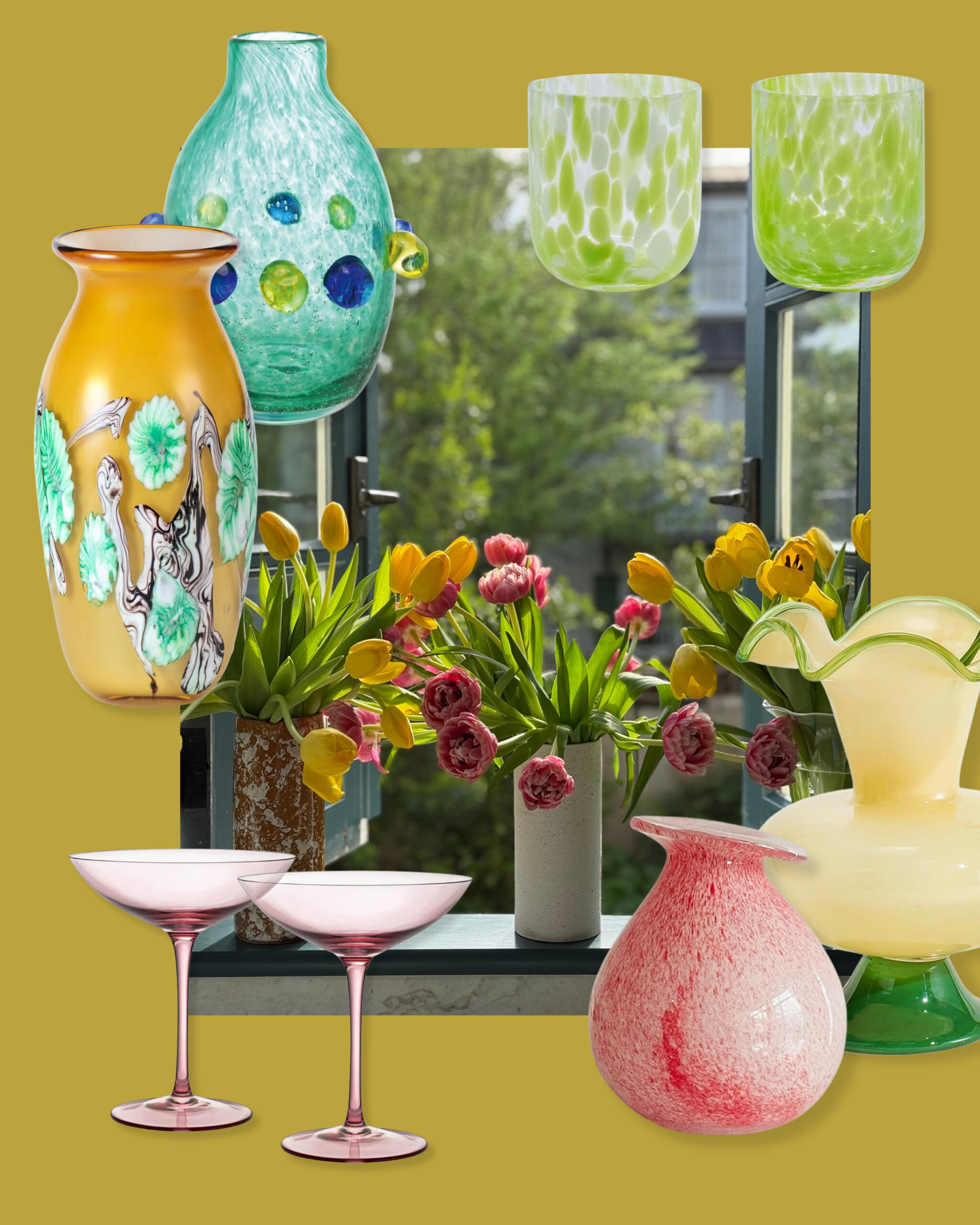 Amazon Sundays: Spring Glassware & Vases