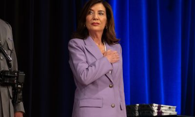 Gov. Kathy Hochul backs taxing payouts from Trump’s “anti-weaponization” fund.