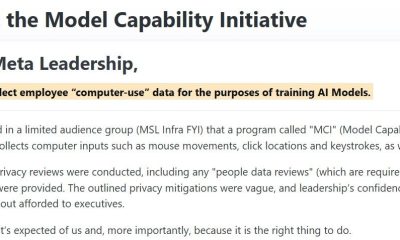 Petition against the Model Capability Initiative
