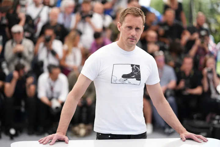 Alexander Skarsgard in Cannes 2025