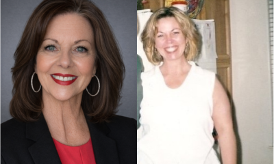 Sheree Edwards, after (left) and before (right).