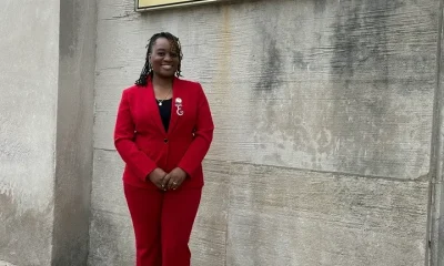 The author visiting the U.S. Department of Health and Human Services in her official role as the director of the Policy and Movement Building.