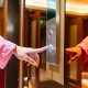 You will likely touch a first-floor elevator to get out of a hotel lobby, and it's a common place for people to spread germs.