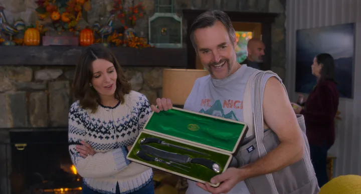 Tina Fey and Will Forte in The Four Seasons
