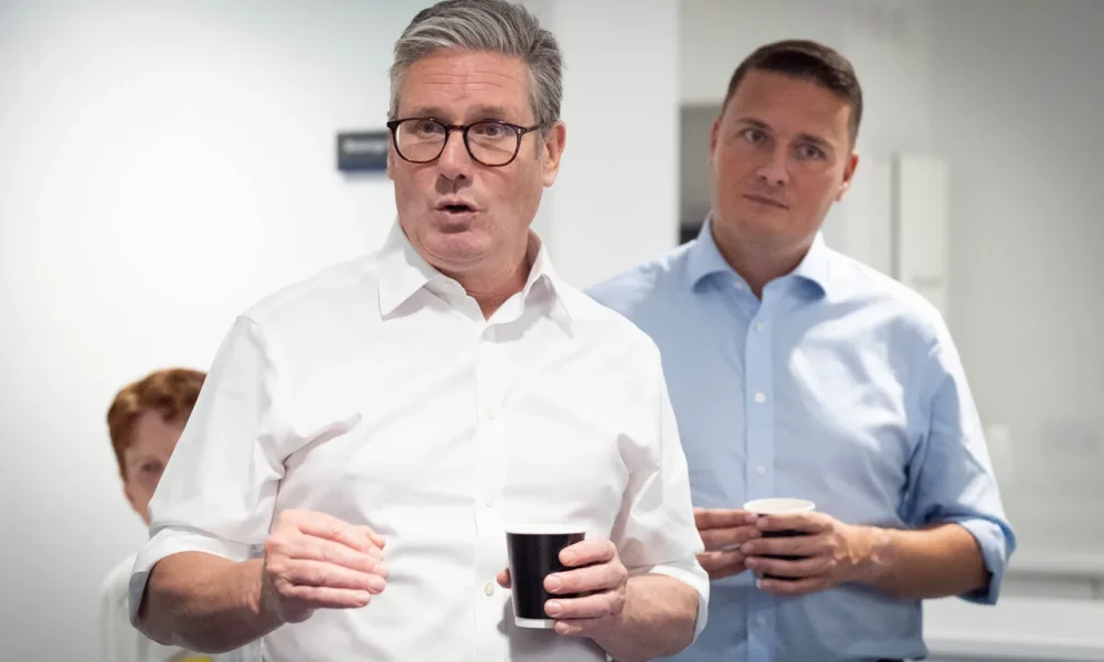Wes Streeting is another with his eye on Keir Starmer's job.