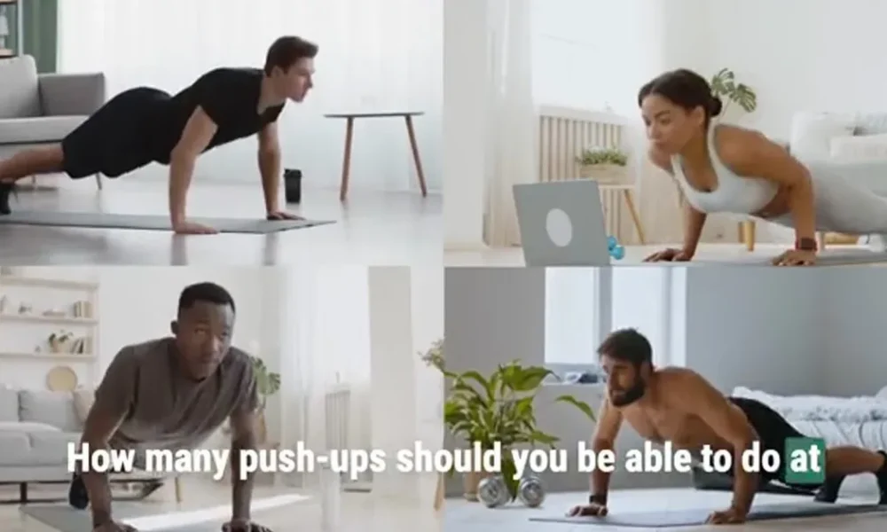Can you hit your push-up target by age?