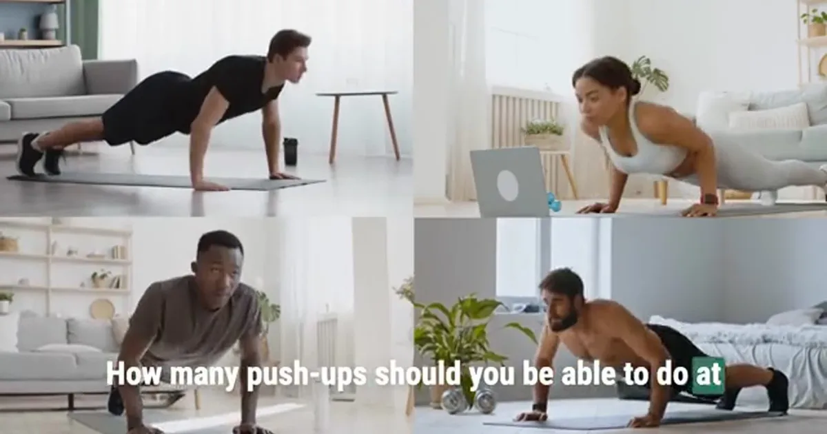 Can you hit your push-up target by age?