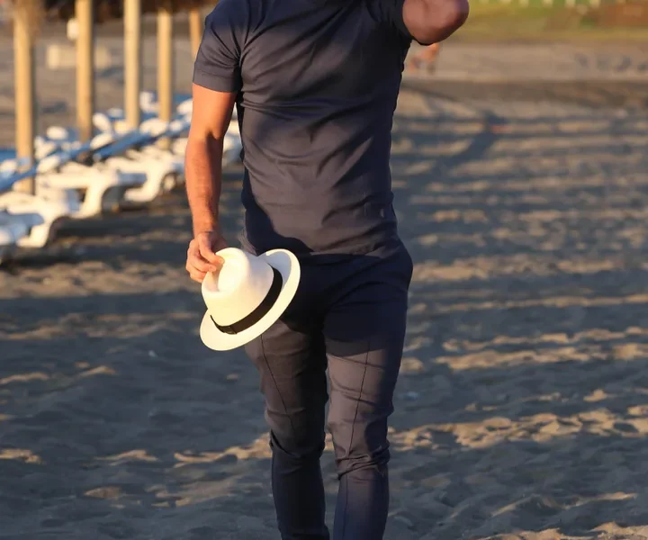 Jake Hall – pictured here on a beach in Marbella back in 2015 – was part of The Only Way Is Essex for three seasons in the mid-2010s
