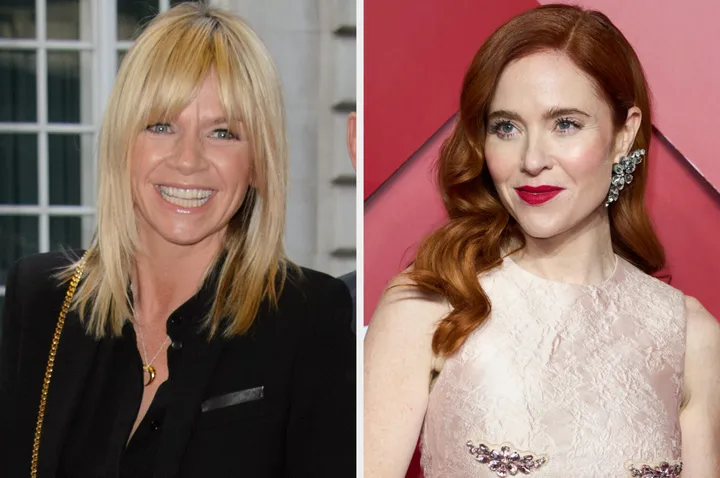 Zoe Ball and Angela Scanlon