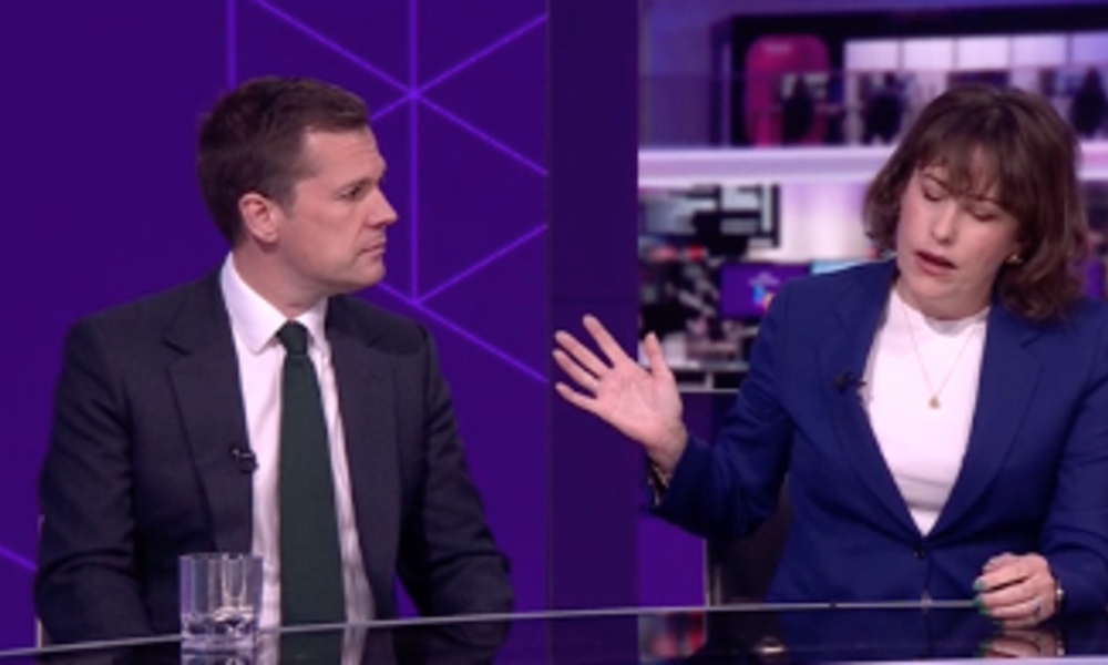 Robert Jenrick's Tense Reunion With Tory MP Live On TV