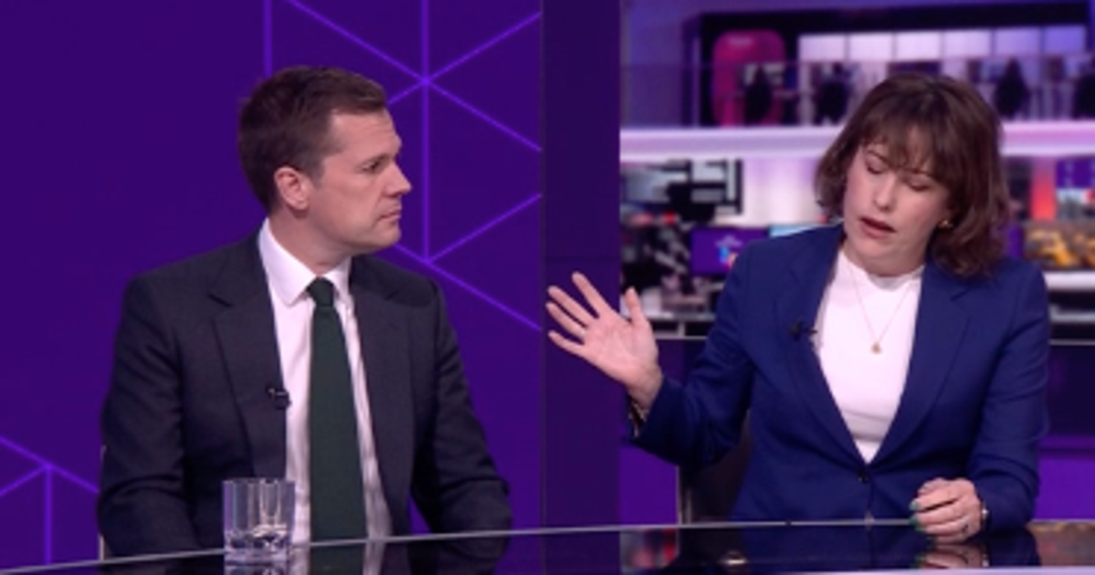 Robert Jenrick's Tense Reunion With Tory MP Live On TV