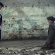 Barry on the set of The Immortal Man with Peaky Blinders OG Cillian Murphy