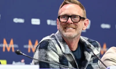 Martin Green pictured in Basel, Austria on Tuesday ahead of the Eurovision semi-finals