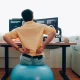 People who sit all day long are more likely to suffer from "dead glute syndrome."