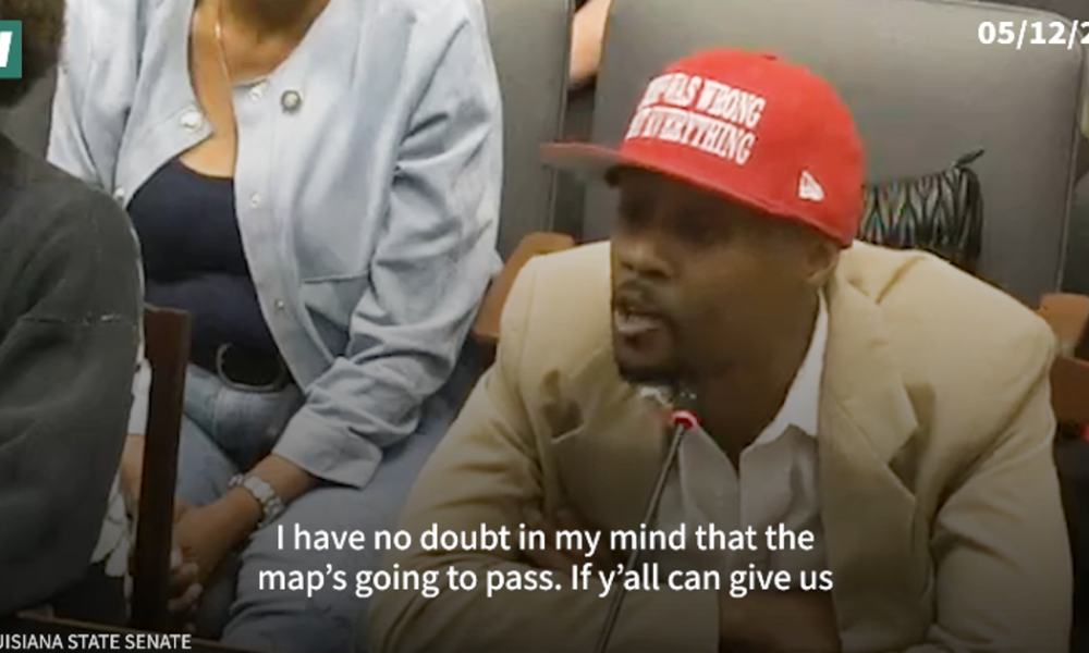 Louisiana Resident Slams Gerrymandering To Lawmakers’ Faces