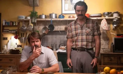 Danny Dyer and Aidan Turner in Rivals