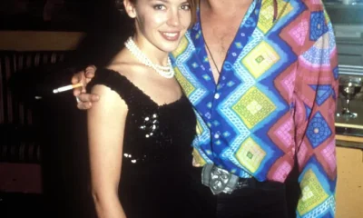Kylie Minogue and Michael Hutchence pictured during their time together