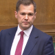 MPs Laugh As Robert Jenrick Speaks During Commons Debate