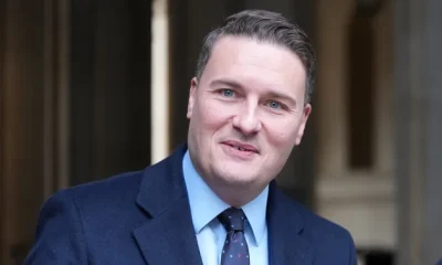Wes Streeting, Secretary of State for Health and Social Care of the United Kingdom, arrives for a cabinet meeting at 10 Downing Street in London, Tuesday, Feb. 24, 2026.