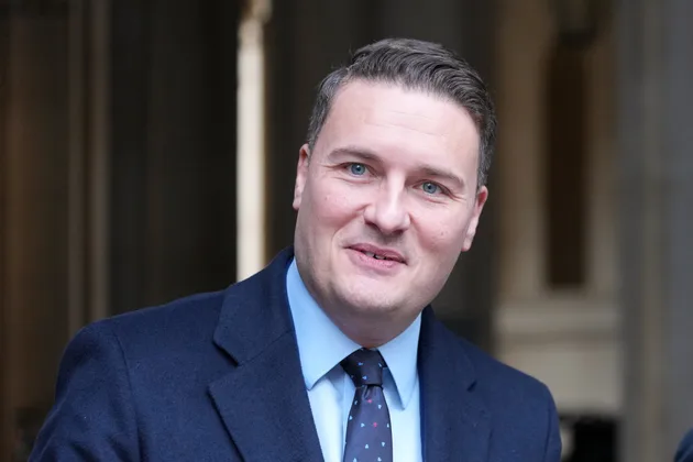 Wes Streeting, Secretary of State for Health and Social Care of the United Kingdom, arrives for a cabinet meeting at 10 Downing Street in London, Tuesday, Feb. 24, 2026.