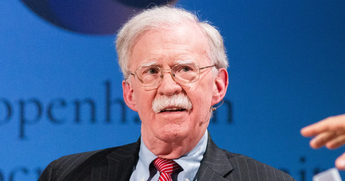 John Bolton Says Iran Is Playing Trump Because He's Desperate To Make A Deal