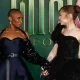 Cynthia Erivo and Ariana Grande promoting the second Wicked movie in London in 2025