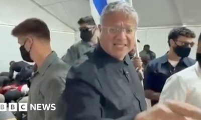 Far-right Israeli minister condemned for taunting handcuffed Gaza flotilla activists