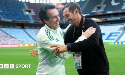 Unai Emery and Julian Schuster