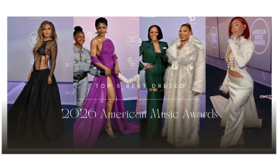 The Top 5 Best Dressed at the 2026 American Music Awards in Las Vegas: Queen Latifah in Christian Siriano, Teyana Taylor in Purple Balenciaga, Mariah the Scientist, and More!