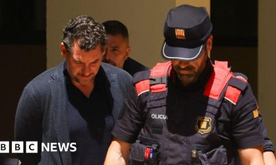 Son of Mango boss arrested over father's fatal fall from cliff