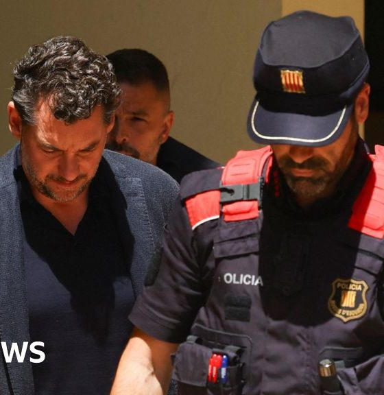 Son of Mango boss arrested over father's fatal fall from cliff