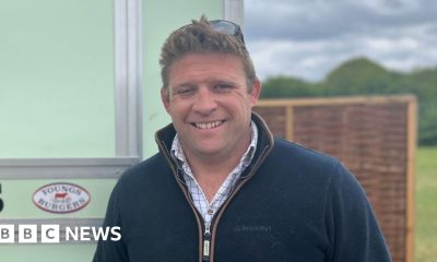 Ex-rugby star on the joys of his own burger stall