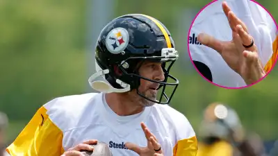 Aaron Rodgers Wears Wedding Ring at Steelers Minicamp After Surprise Wife Reveal