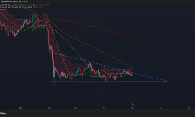 BNB price has formed a descending triangle pattern on the daily chart.