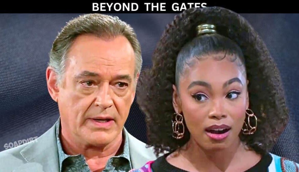 Beyond the Gates Spoilers: Joey Armstrong (Jon Lindstrom) - Chelsea Hamilton (RhonniRose Mantilla)