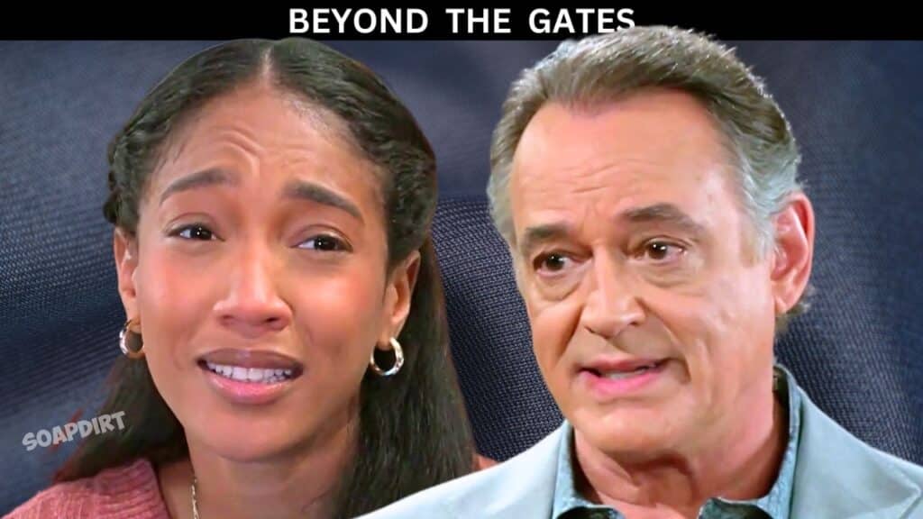 Beyond the Gates Spoilers: Samantha Richardson (Najah Jackson) - Joey Armstrong (Jon Lindstrom)