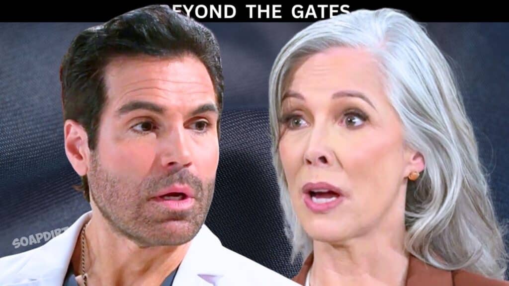 Beyond the Gates: Grayson Perez (Jordie Vilasuso) - Lia Whitmore (Cecelia Specht)