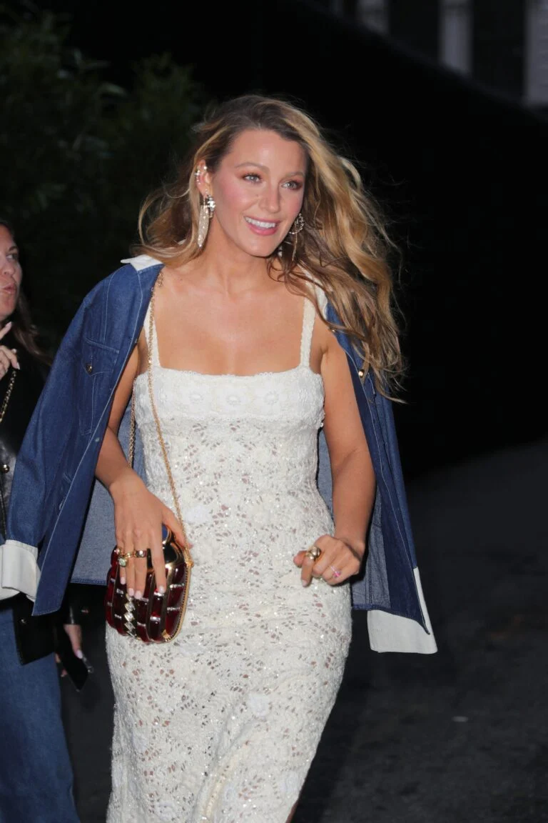Blake Lively Attends Chanel Artists Dinner At Tribeca Festival