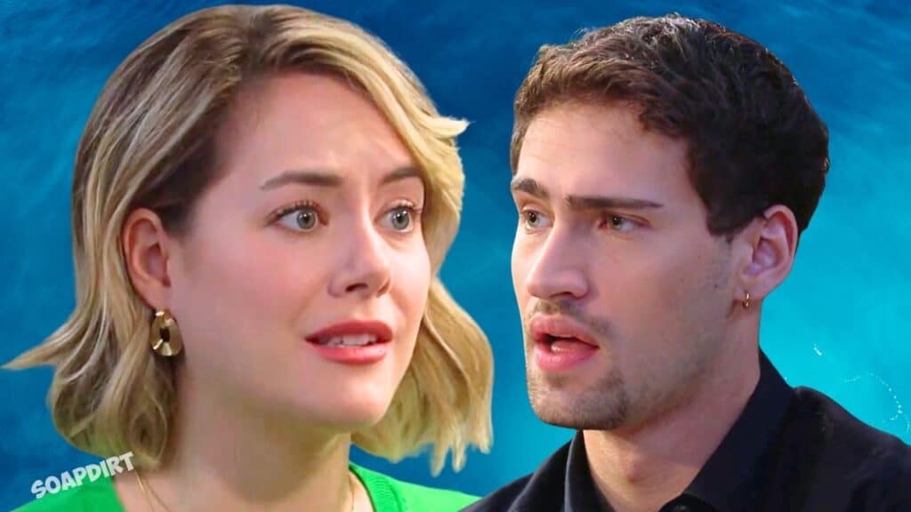 Bold and the Beautiful Spoilers: Hope Logan (Annika Noelle) -Deke Sharpe (Harrison Cone)